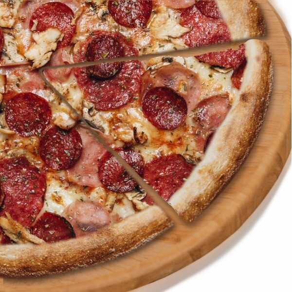 Большая Пицца 4 Мяса (35см)